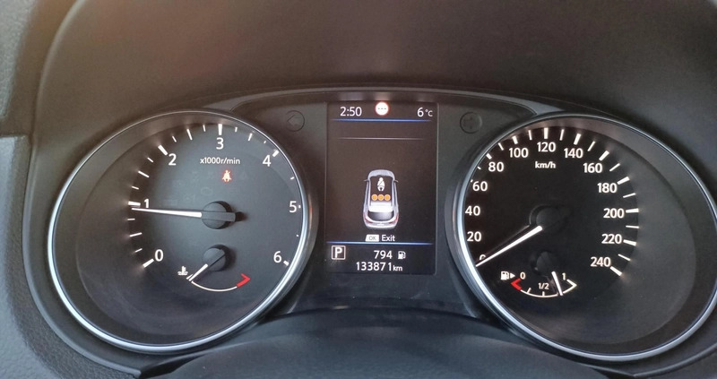 Nissan Qashqai cena 74900 przebieg: 133638, rok produkcji 2021 z Parczew małe 172